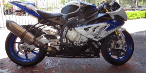 Wrecked Motorcycle in Florida